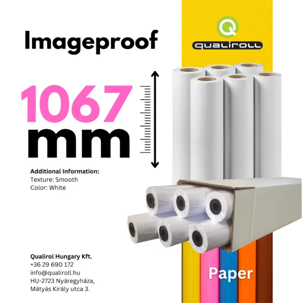 Imageproof 100 GSM , 1067mm x 50m