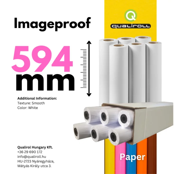 Imageproof 90 GSM , 594mm x 100m