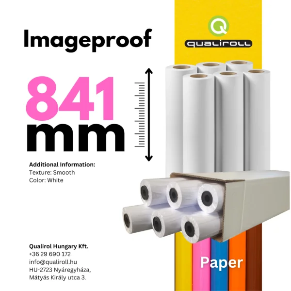 Imageproof 90 GSM , 841mm x 50m