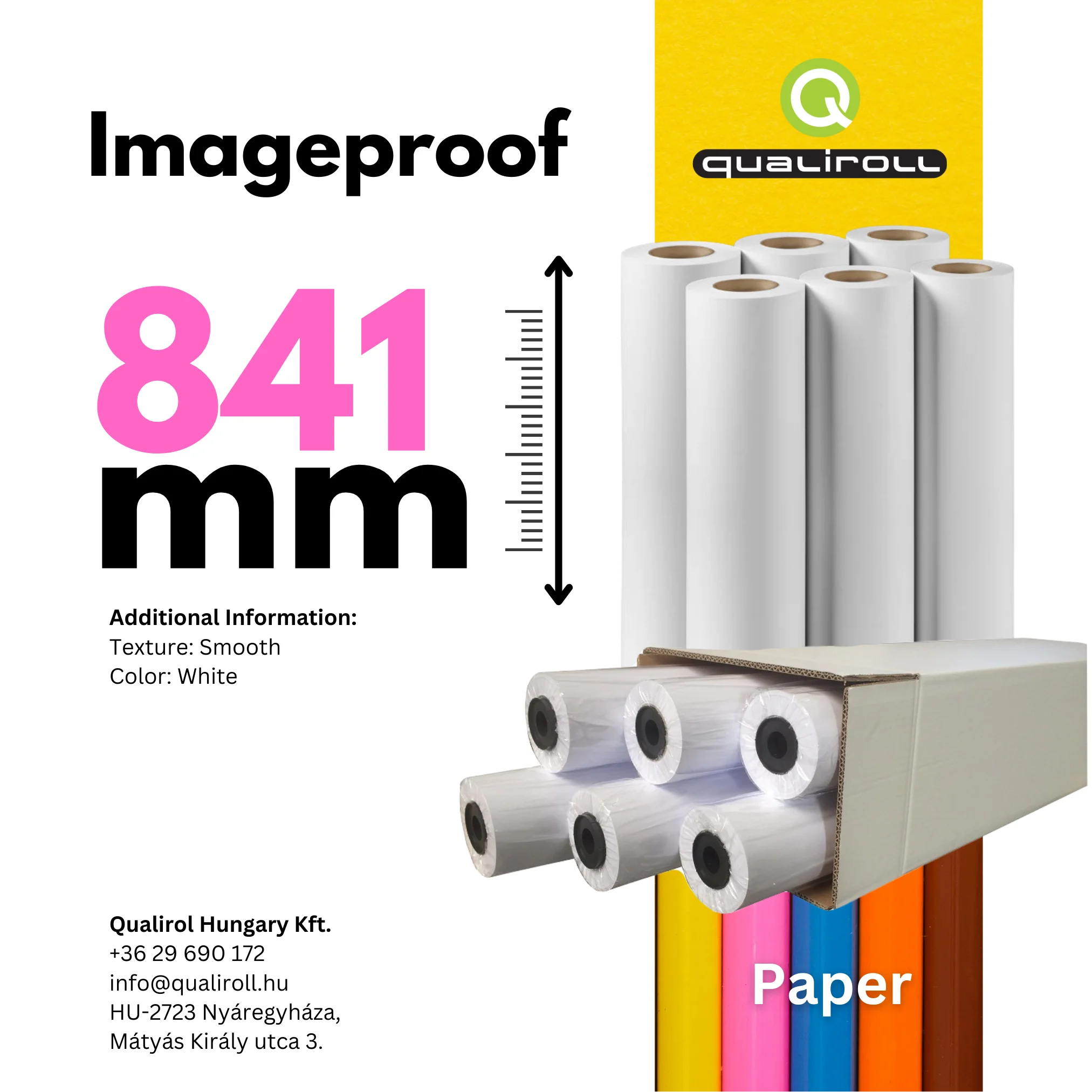 Imageproof 180 GSM , 841mm x 30m