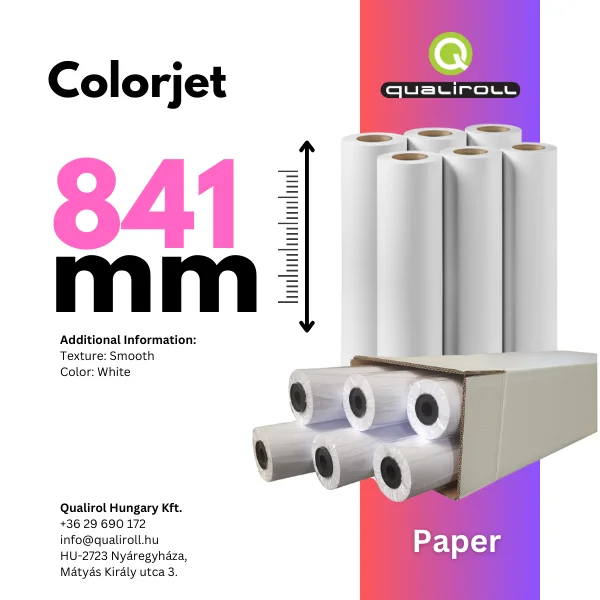 Colorjet 180 GSM , 841mm x 30m
